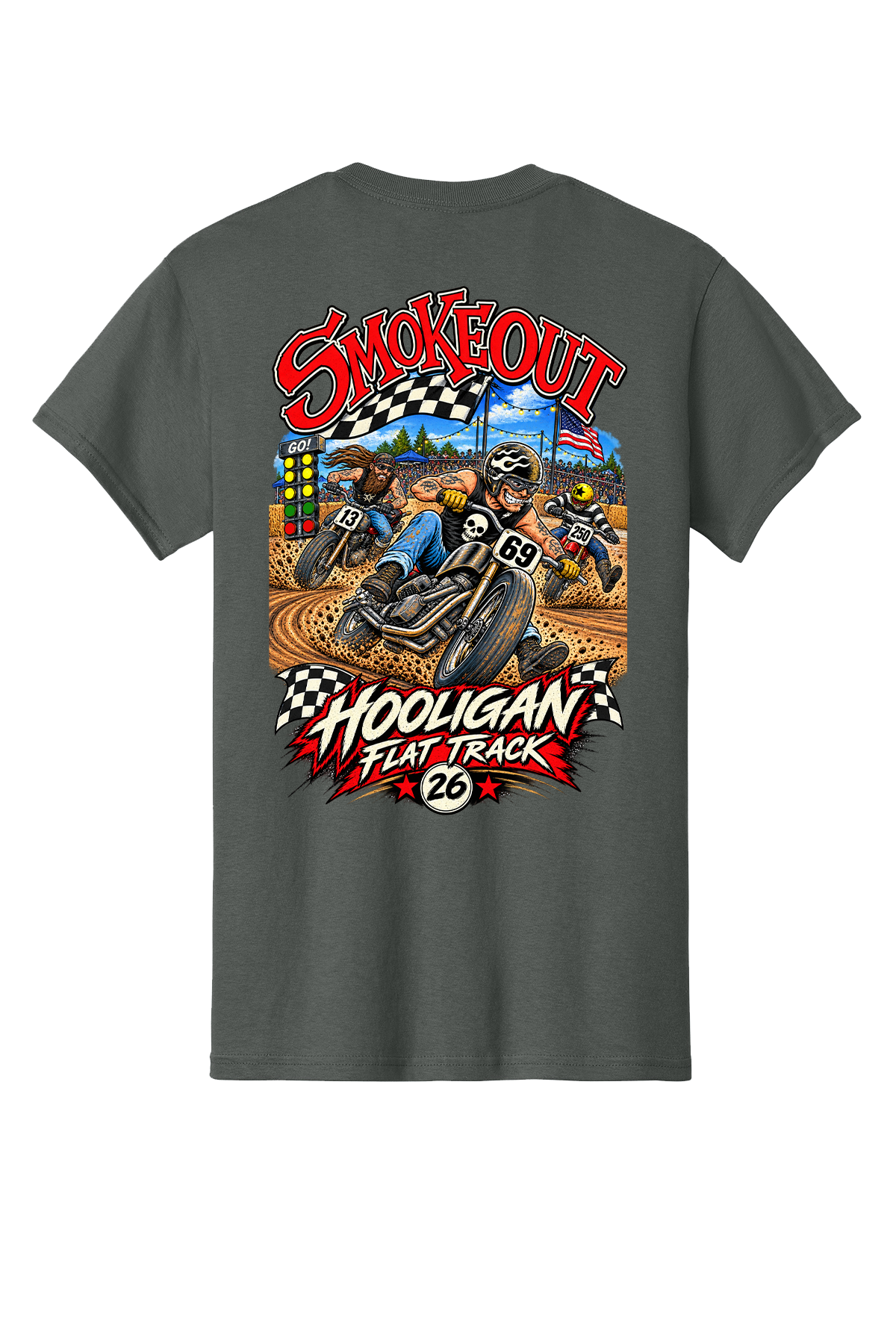 2026 Smoke Out FlatTrack Unisex T